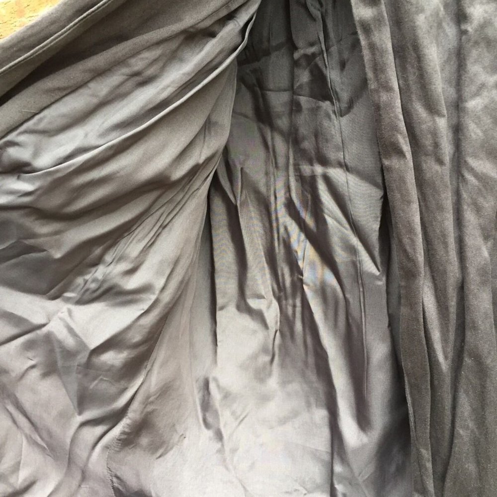 Robert Rodriguez Brown Button Down Coat Jacket 4 - image 5